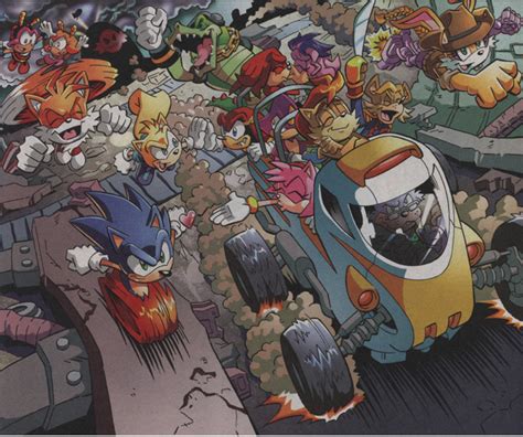 Chaotix And Freedom Fighters Victory Archie Sonic The Hedgehog Photo