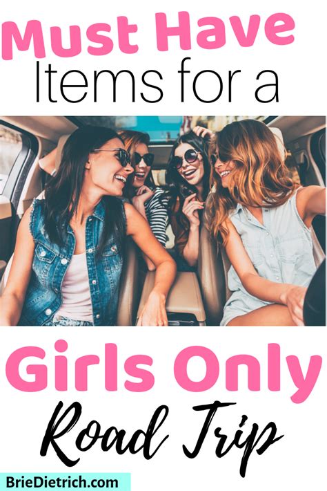8 must have essentials for an epic girls only road trip road trip girls trip summer road trip