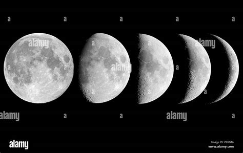 Moon Phases Hi Res Stock Photography And Images Alamy