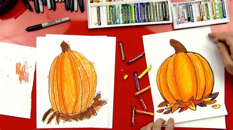 How to draw 3d to 10d sliced bread. How To Draw A Pumpkin For Thanksgiving