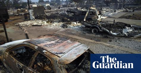 California Wildfires Burn Across State In Pictures Us News The