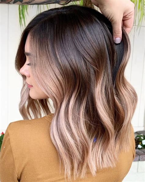 Hair Color Pink Cool Hair Color Brunette Hair Color Hair Color Ideas For Brunettes For Summer