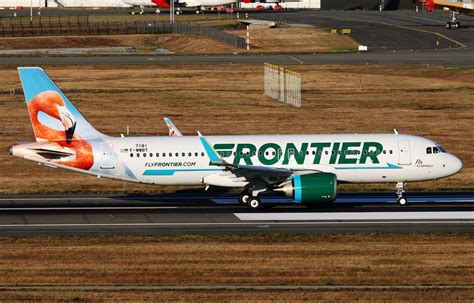 Livery Of The Week Frontier Airlines