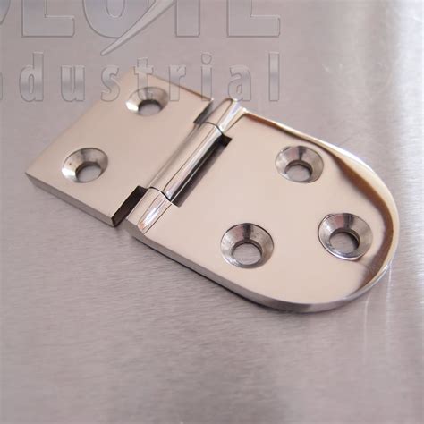 Half Oval Hinge Stainless Steel Aisi 316 From Absolute Industrial Ltd Uk