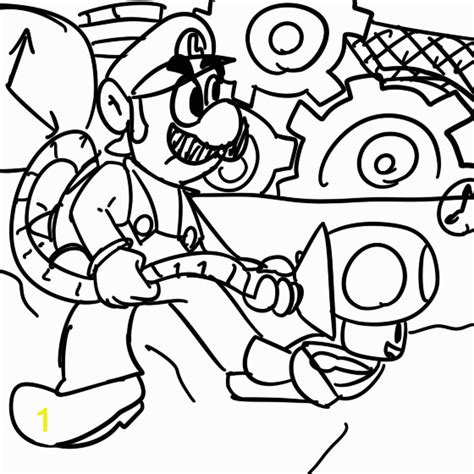 Luigi Mansion Dark Moon Coloring Pages | divyajanan