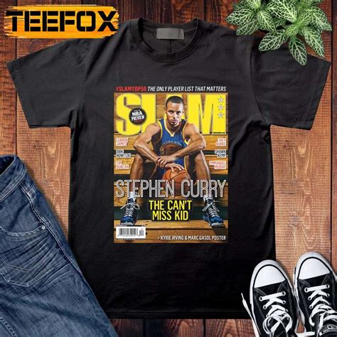 Stephen Curry Slam Cover Nba Basketball T Shirt Teefox Store