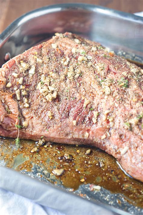 Directions step 1 using a sharp knife, cut small slits into the top of the roast. Perfect Barbecue Tri-Tip Steak Recipe - Bound By Food