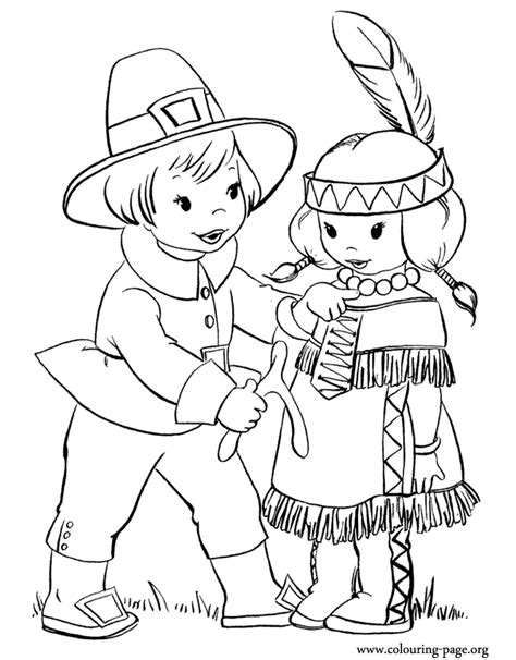 thanksgiving thanksgiving costumes coloring page