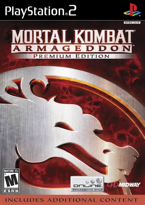 Mortal Kombat Armageddon Premium Edition Sony Playstation 2 Game