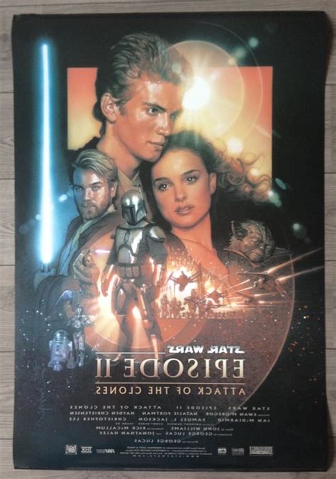 Star Wars Episode Ii Attack Of The Clones Original Movie Poster 68