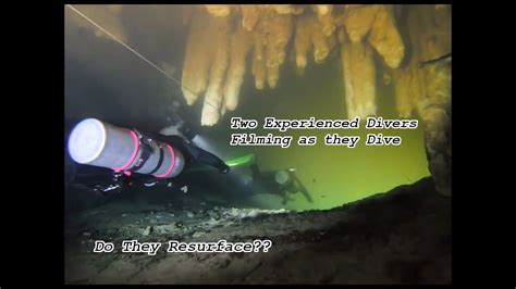 Two German Divers Film Cenote Kalimba Cave Diving Disaster