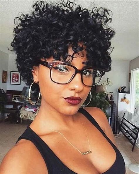 African American Short Curly Hairstyles Leymatson Hairstyl Flickr Short Curly Hairstyles For