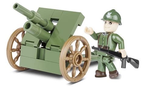 100mm Wz191419p Howitzer Lego Compatible Ww2 Kit Cobi 2153