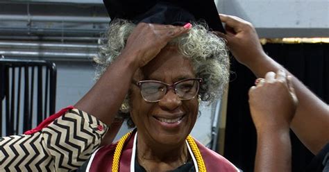 Someones 100th birthday is cause for a special celebration be it large or small. 80-Year Old Woman Makes History, Graduates from College ...