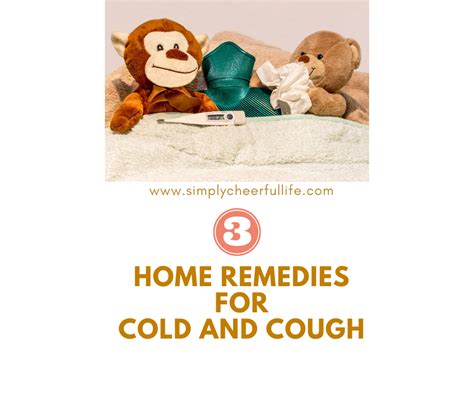 How To Treat Common Cough And Cold Naturally Simply Cheerful Life