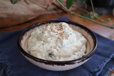 Sauce gribiche facile à manger chaude ou froide