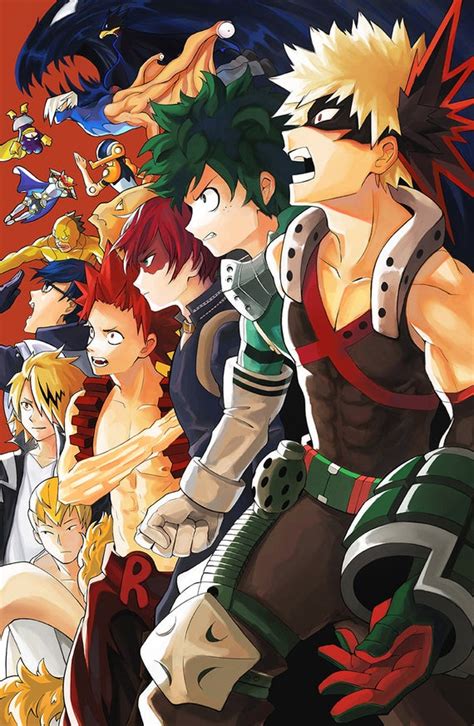 The story follows izuku's entrance into. UA Class 1-A Boys Boku no Hero Academia Print