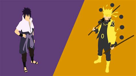 Naruto Sage Mode Minimal Wallpapers Wallpaper Cave