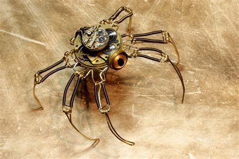 Steampunk Pseudo Spider Robot By Catherinetterings On Deviantart