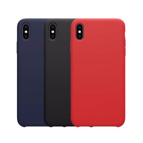 Silicon Back Cover For Iphone Xs Max Xr Case Original Nillkin Flex Pure
