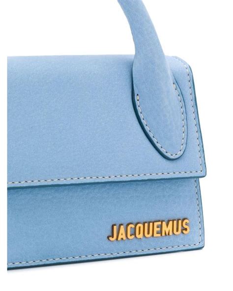 Jacquemus Leather Le Bambino Mini Bag In Blue Save 2 Lyst