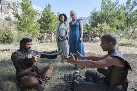 Dany And Missandei With Daario And Grey Worm House Targaryen Photo Fanpop