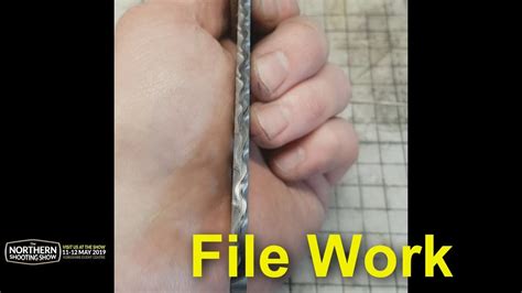 Knife Spine File Work Youtube