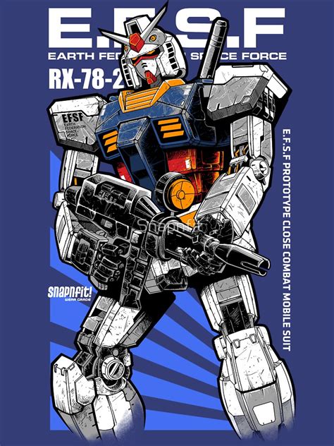 Gundam Rx 78 T Shirt By Snapnfit Redbubble Gundam Wallpapers