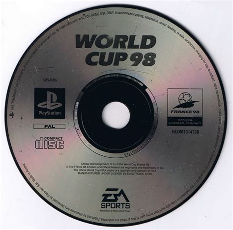 World Cup 98 Cover Or Packaging Material Mobygames