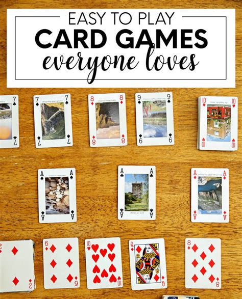 Card Games Everyone Loves Fun Card Games Card Games For Kids Group