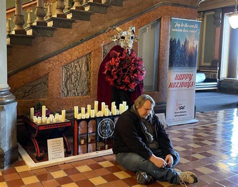 Satanic Temple Installs Display At The Iowa State Capitol
