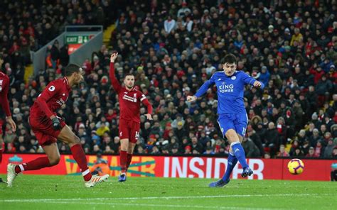 The englishman there made no mistake to push the ball home from. Liverpool vs Leicester City, Premier League: live score ...
