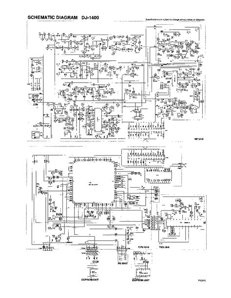 Alinco Dj 1400 Transceiver Sch Service Manual Download Schematics