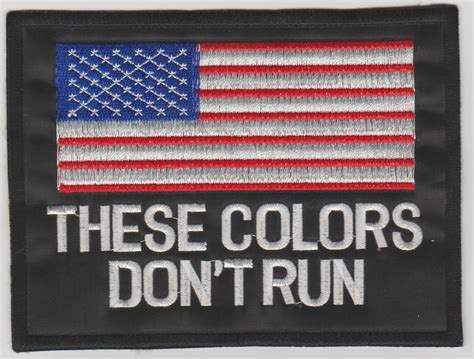 These Colors Dont Run Usa Flag Patch 286268022 ᐈ Köp På Tradera