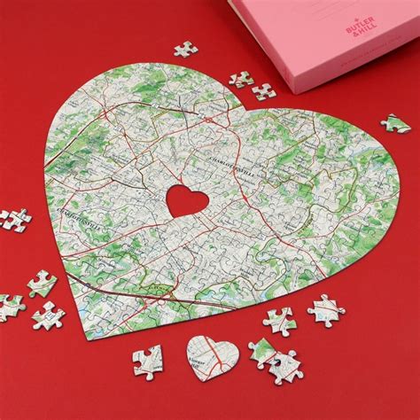 Our custom jigsaw puzzles make a great gift. map jigsaw, personalised jigsaw puzzle, custom jigsaw ...