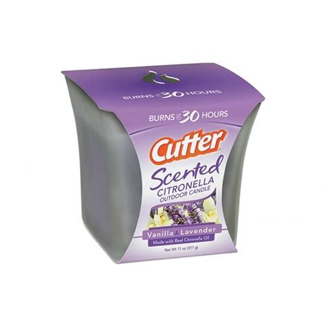 Shop Cutter Hg 96154 Scented Citronella Outdoor Candle 11 Oz Lavender