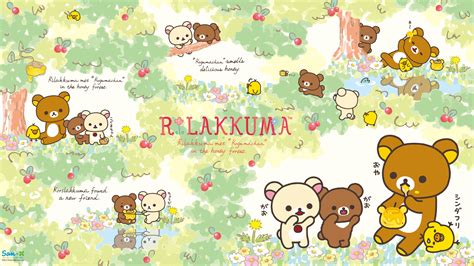 Rilakkuma Wallpaper Sanrio Wallpaper Bear Wallpaper W