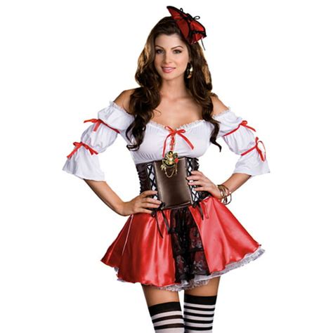 Dreamgirl Sexy Womens Pirate Wench Adult Halloween Costume
