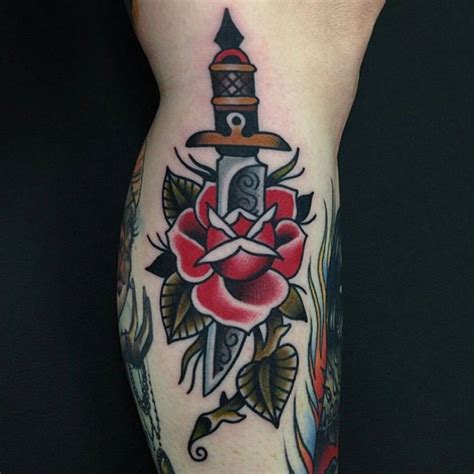 4 celtic cross tatoo designs; 60+ Best Calf Tattoos for Men and Women