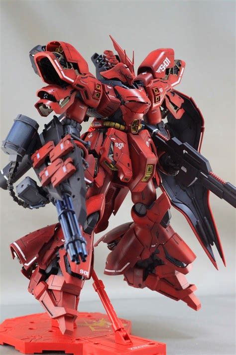 Gundam Guy Mg 1100 Sazabi Verka Customized Build Cool Robots