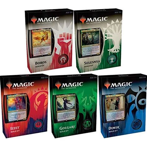 Magic The Gathering Mtg Guilds Of Ravnica Guild Kit All 5 Decks
