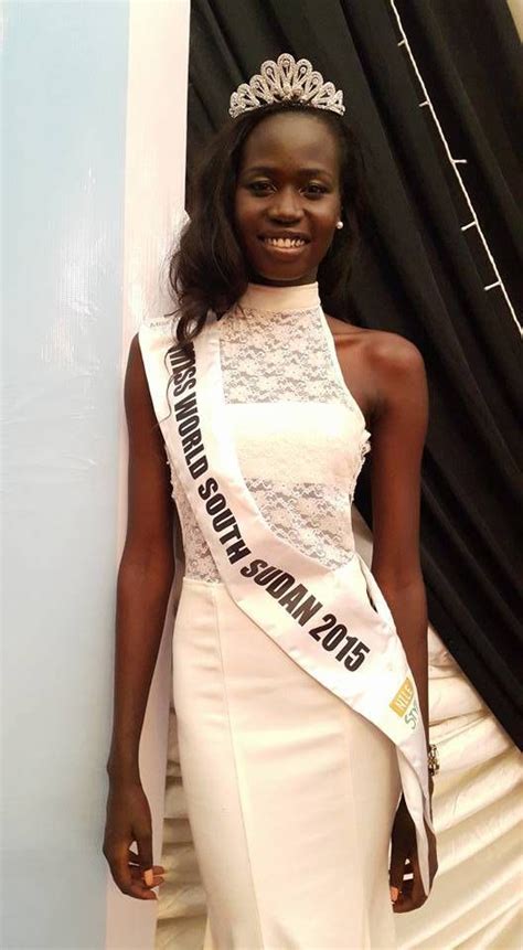 ajaa kiir monchol miss world south sudan 2015