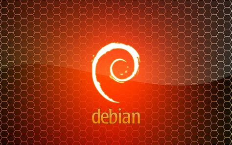 Free Download Linux Debian Brand Logo Spiral Hd Wallpaper