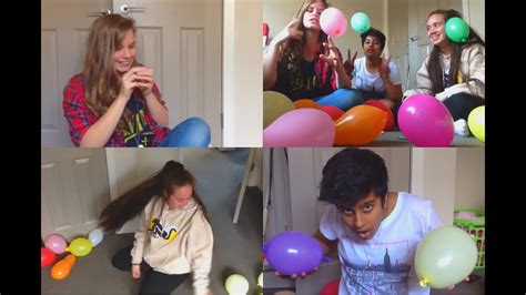 Balloon Popping Challenge Ysg Youtube