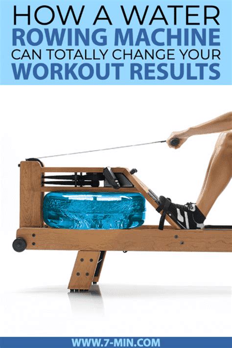 How A Water Rowing Machine Can Totally Change Your Workout Results 7