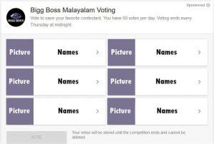 Bigg boss telugu vote online : LIVE Bigg Boss Malayalam Vote: Bigg Boss Malayalam 2 ...