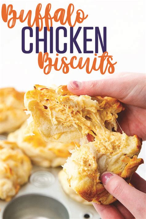 These Buffalo Chicken Biscuits Are The Perfect Snack For Game Day