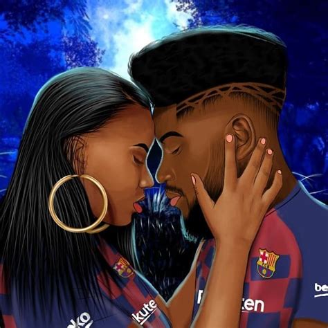 Black Couple Art Cute Black Couples Black Art Good Morning Quotes Friendship Dope Wallpapers