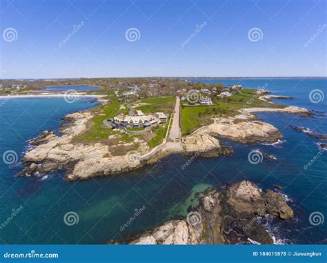 The Waves Mansion Newport Rhode Island Usa Stock Photo Image Of