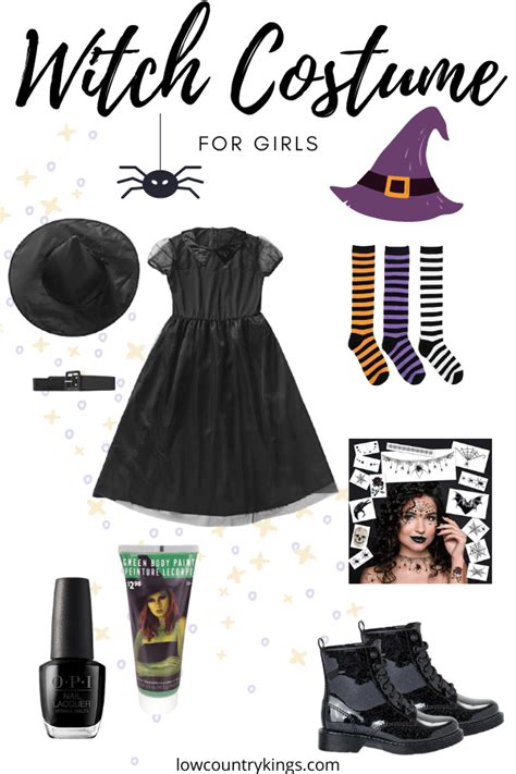 Diy Witch Costume For Girls • Life By Melissa